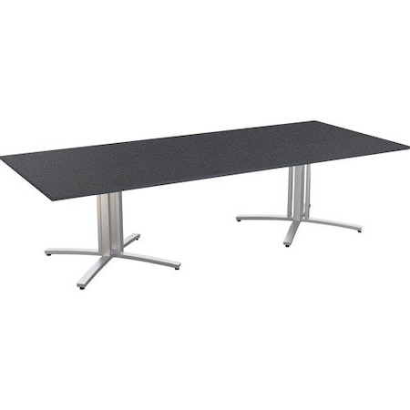 Special-T Table, Rectangle, 2Legs, 48inx120inx29in, BK SCTS4XRT48120GN